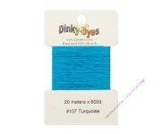Шёлковое перле Dinky-Dyes 107 Turquoise